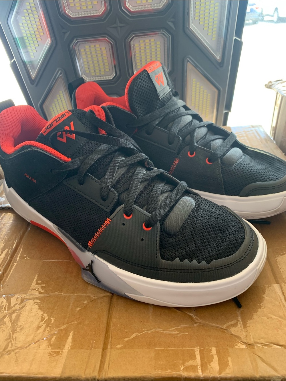 I do have the other shoe for Jordan Black and Orange Low-Top Sneaker for men